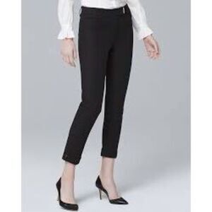 White House Black Market black size 6 slim crop pants